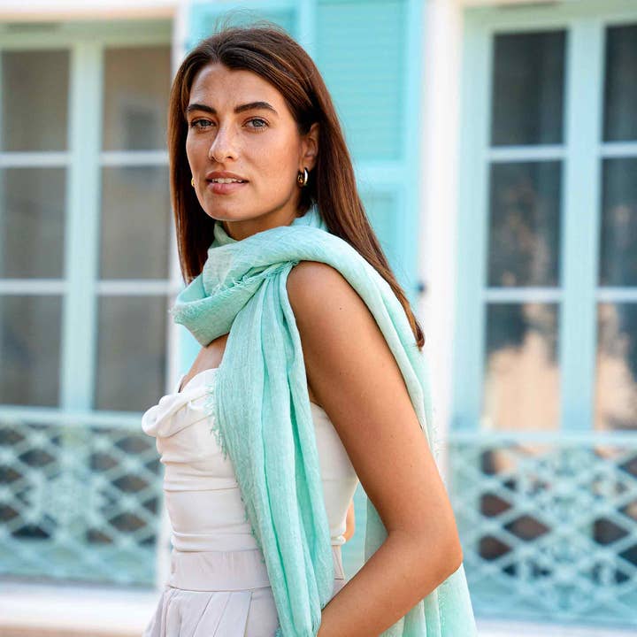 FRAAS - The Scarf Company - Wholesale Scarf - Women's - Optic Cold Dye Wrap11