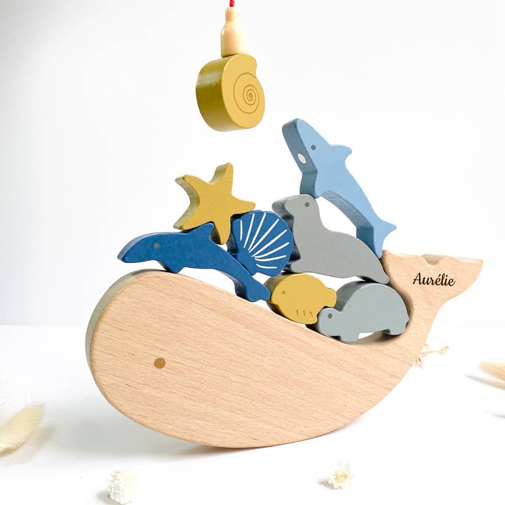 Les Petits Citrons - Wholesale Toy Set - Kids - Wooden and magnetic fishing game - Ocean theme3