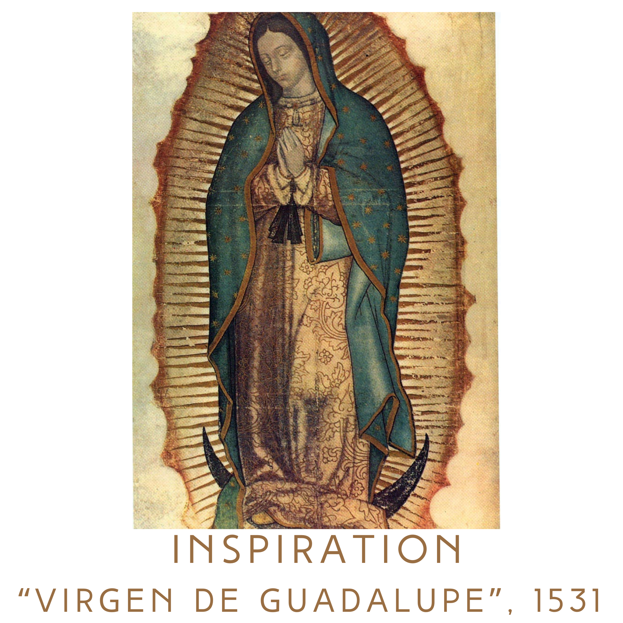 Vis a Vis Jewelry - Vente Colliers à pendentif - Collier Pendentif Vierge de Guadalupe - Sculpté à la Main3