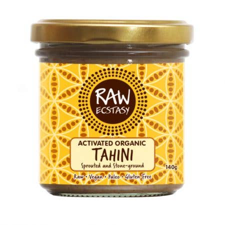 Raw Ecstasy – wholesale Nut butter – Activated Organic Tahini 140g pack of 60