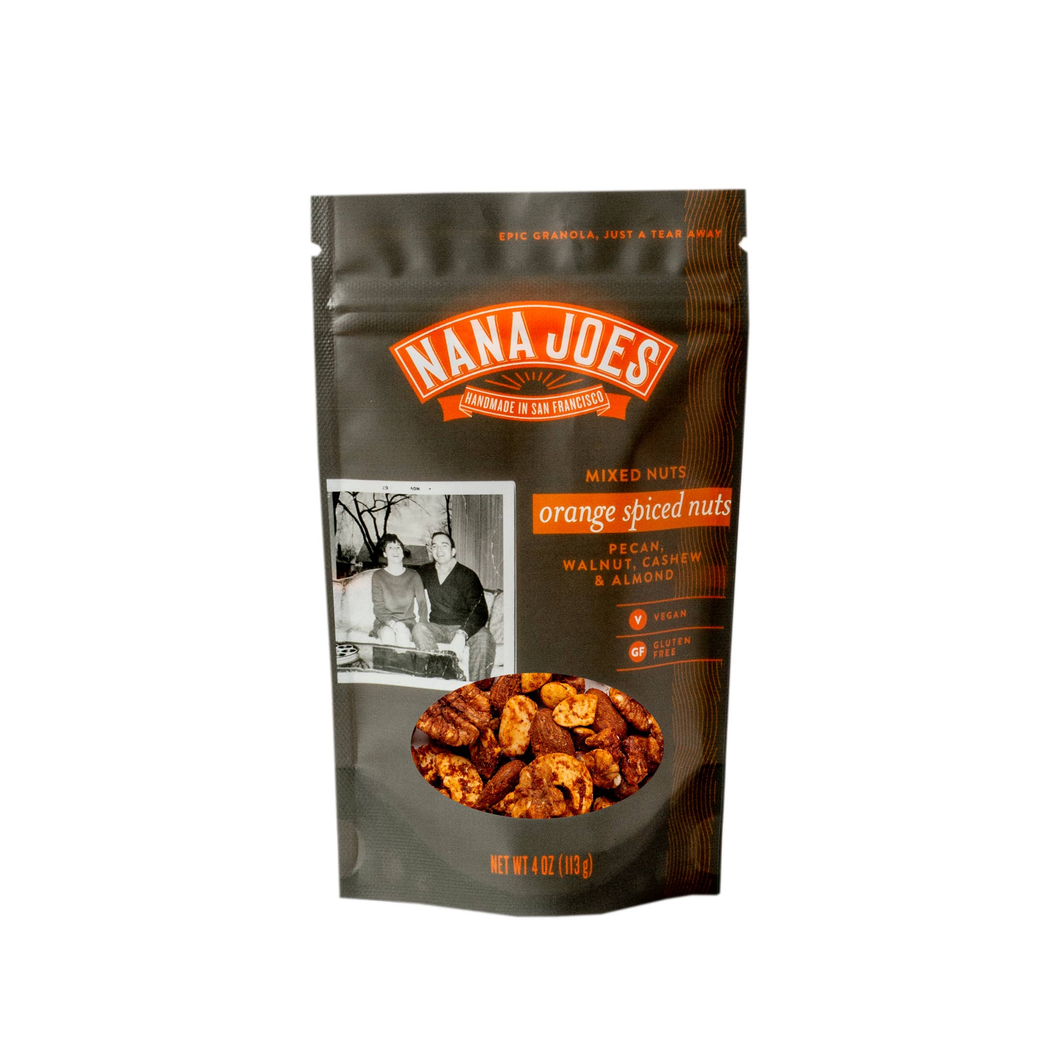 Nana Joes Granola - Wholesale Nuts - Orange Spiced Mixed Nuts