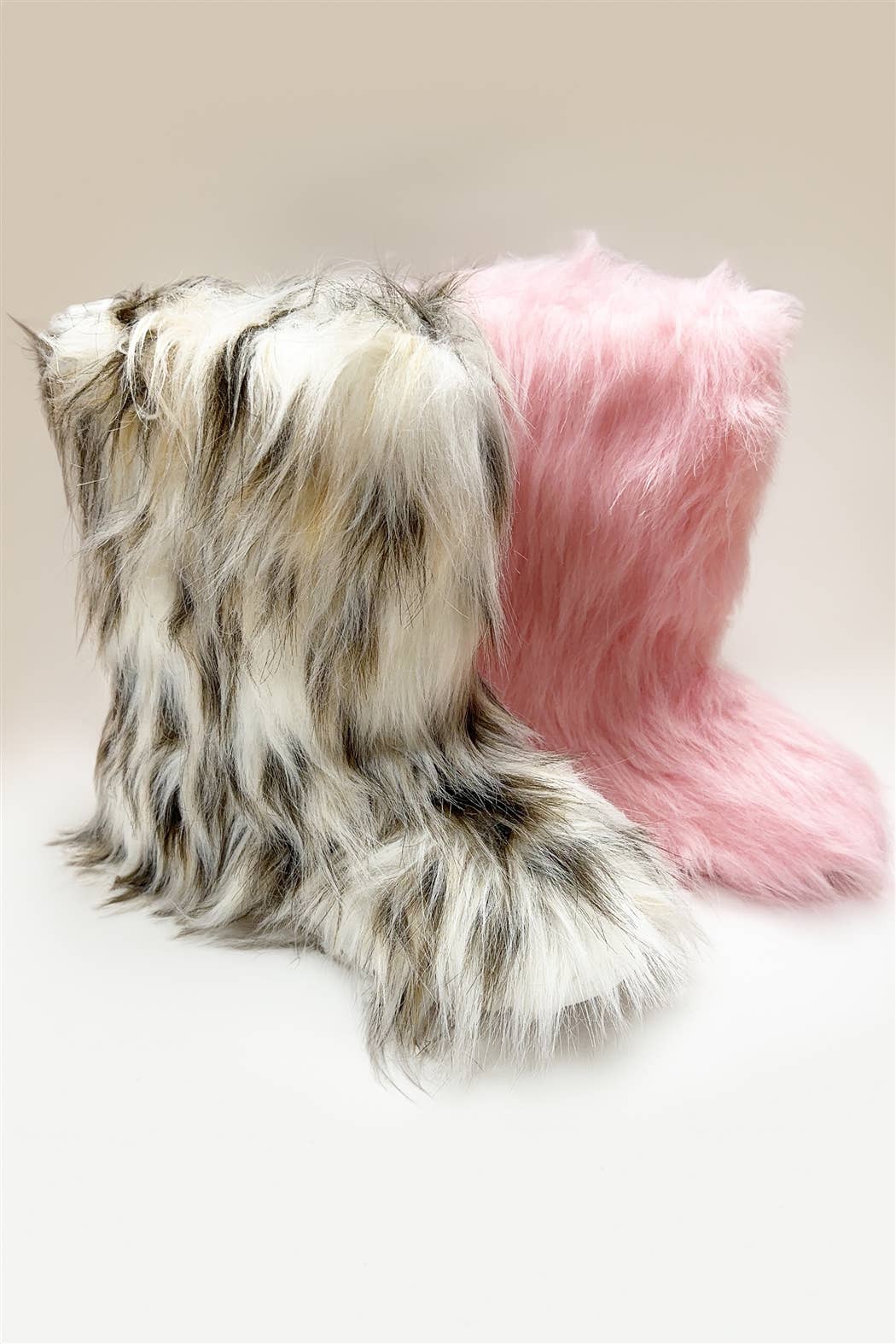 CCOCCI - Wholesale Booties - Women's - GIGI-1 OVERSIZED FAUX FUR BOOT1