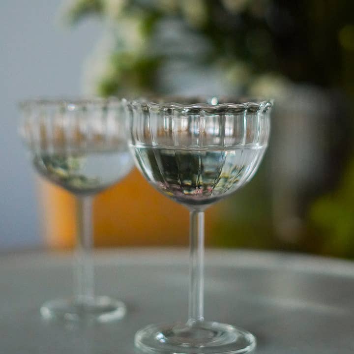 Fleck - Wholesale Cocktail/Liquor Glass - Kira Stemware Coupe2