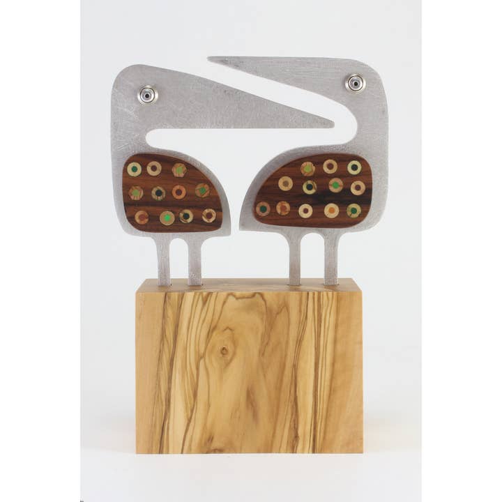 Bunny with a Toolbelt - Wholesale Sculpture - Lovebirds Sculpture Postcard