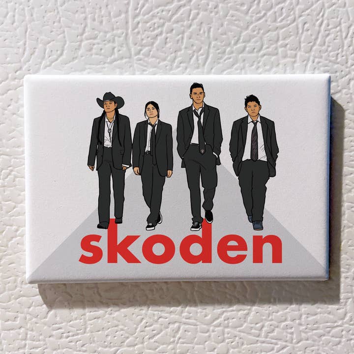 The Red Swan Shop – Íman por atacado – Cães Reserva Cães Souvenir Íman - Skoden1