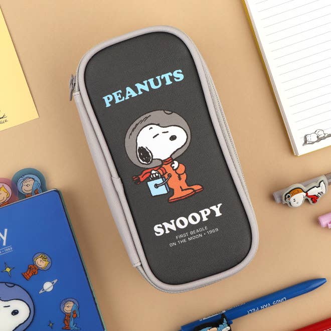 K-Wonderland - Wholesale Pencil Case/Pouch - Peanuts Snoopy Multi Pencil Case Pouch