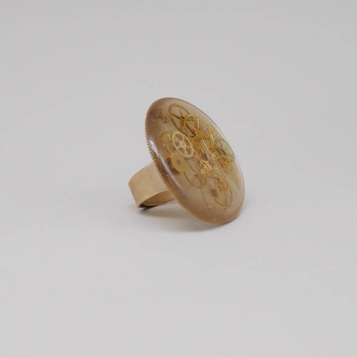 Cosmos S ring for wholesale by MKABRICKS - Muriel Plaud