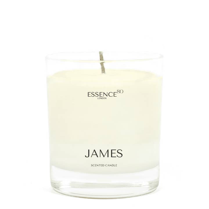 James Scented Candle - Inspired by Pomegranate Noir by Jo Malone for wholesale by The Psychic Tree