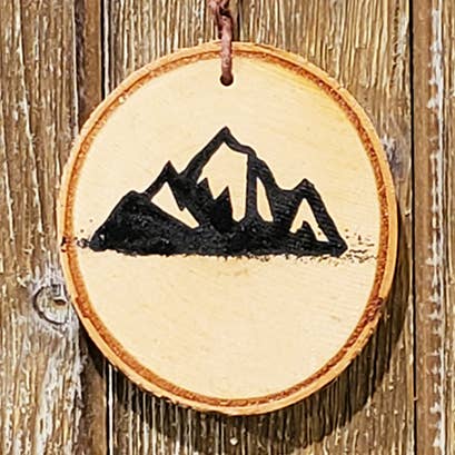 Mountain Ornament (Small) for wholesale by Abnormal Creations