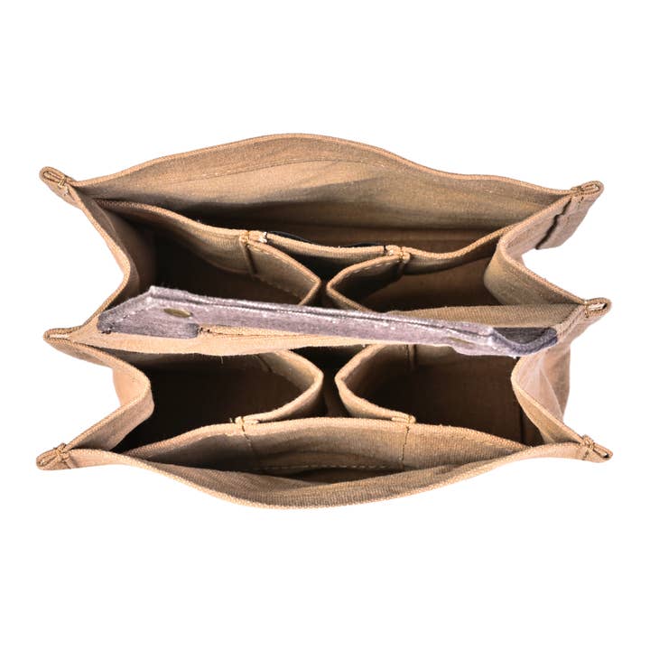 Mona B. - Wholesale Beer/Wine Caddy - Working on my six pack Up-Cycled Canvas Beer Caddy M-6549