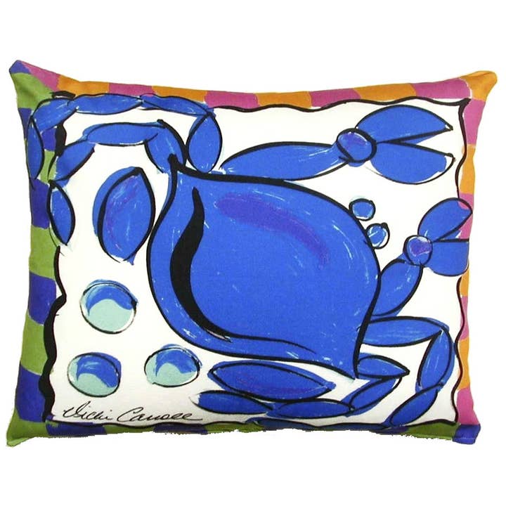 Magnolia Casual - Wholesale Throw/Decorative Pillow - Crab
