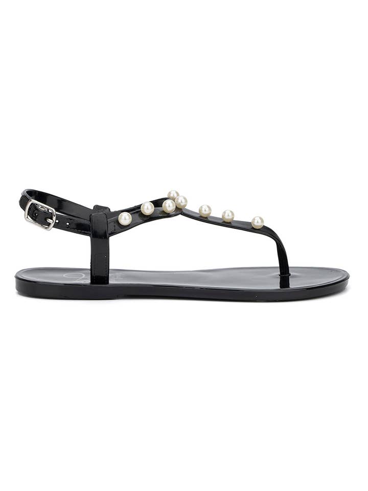 S3 Holding - Wholesale Sandals - Women's - Womens Pearl Thong Jelly Sandals