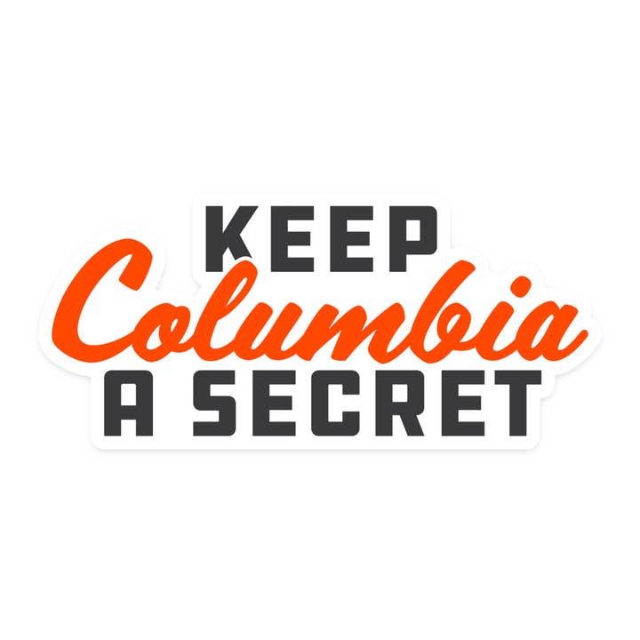 Personnalisé : Gardez (votre ville) secrète pour la vente par Good Sign Design Co