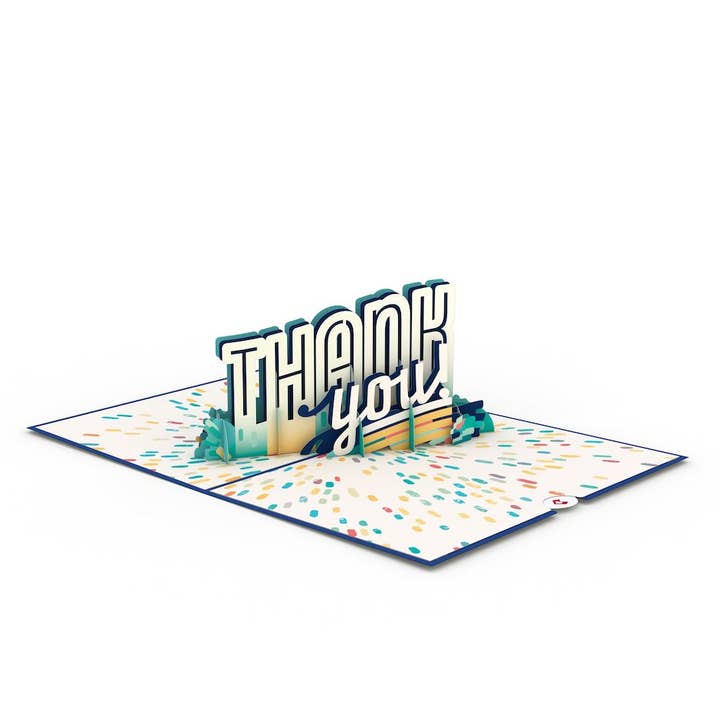 Lovepop Cards - Wholesale Thank You Card - Colorful Thank You 5''x7'' Card, Thank You Cards, Greeting2