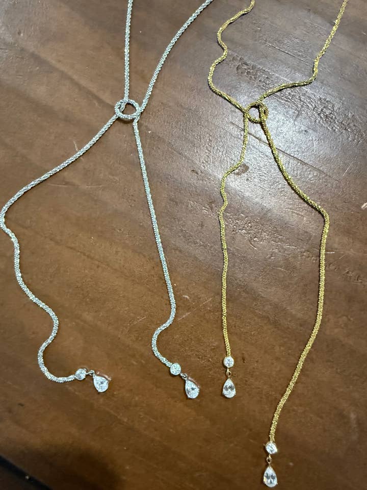 nœud coulant/cz délicat et étanche pour la vente par bubs & sass