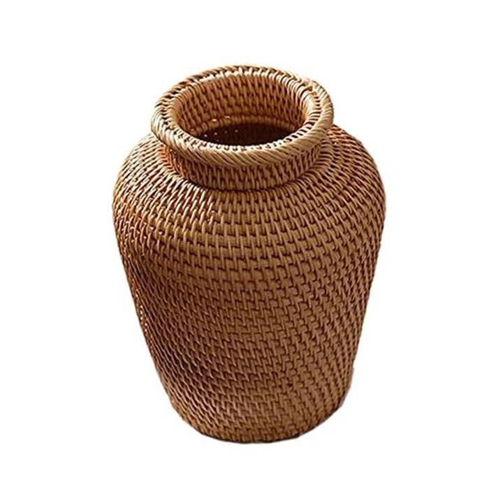 Kiyo Home - Wholesale Vase - Rattan Woven Vase