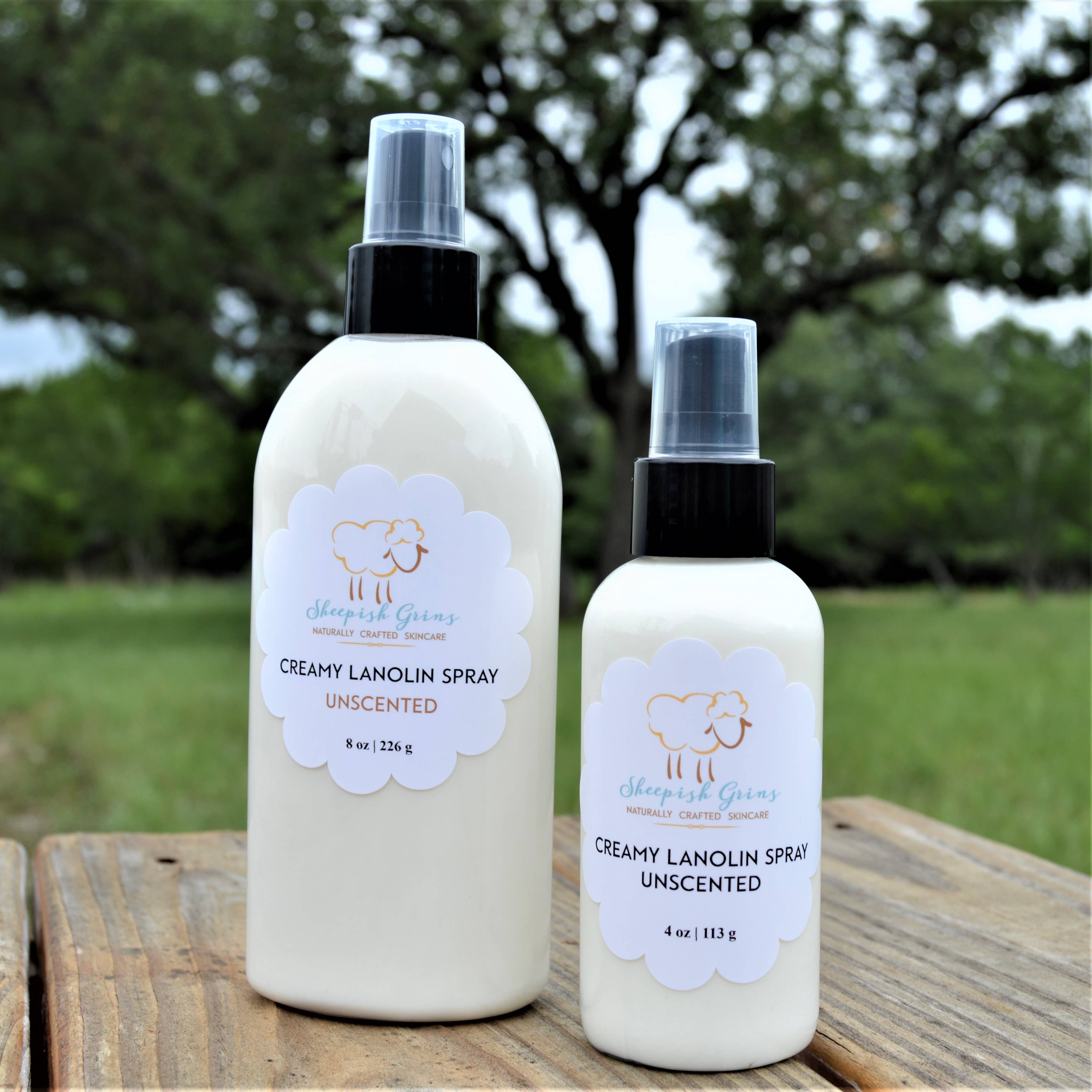 Sheepish Grins - Wholesale Diaper Cream - Creamy Lanolin Spray2