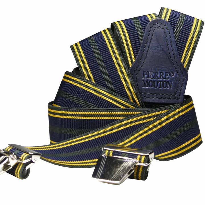 Bretel Le Mans Mørk Blå 140/3 | Håndlavet for engroshandel hos Pierre Mouton