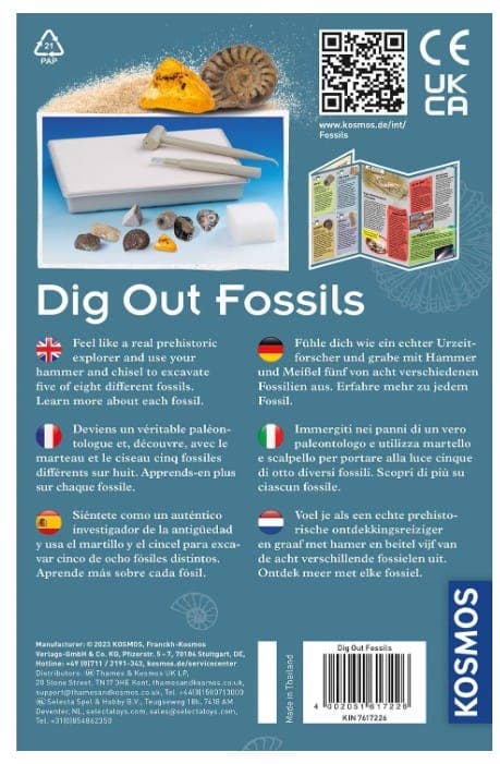 Thames & Kosmos UK LP – wholesale Toy set – Kids – Dig Out Fossils - Science Kit1