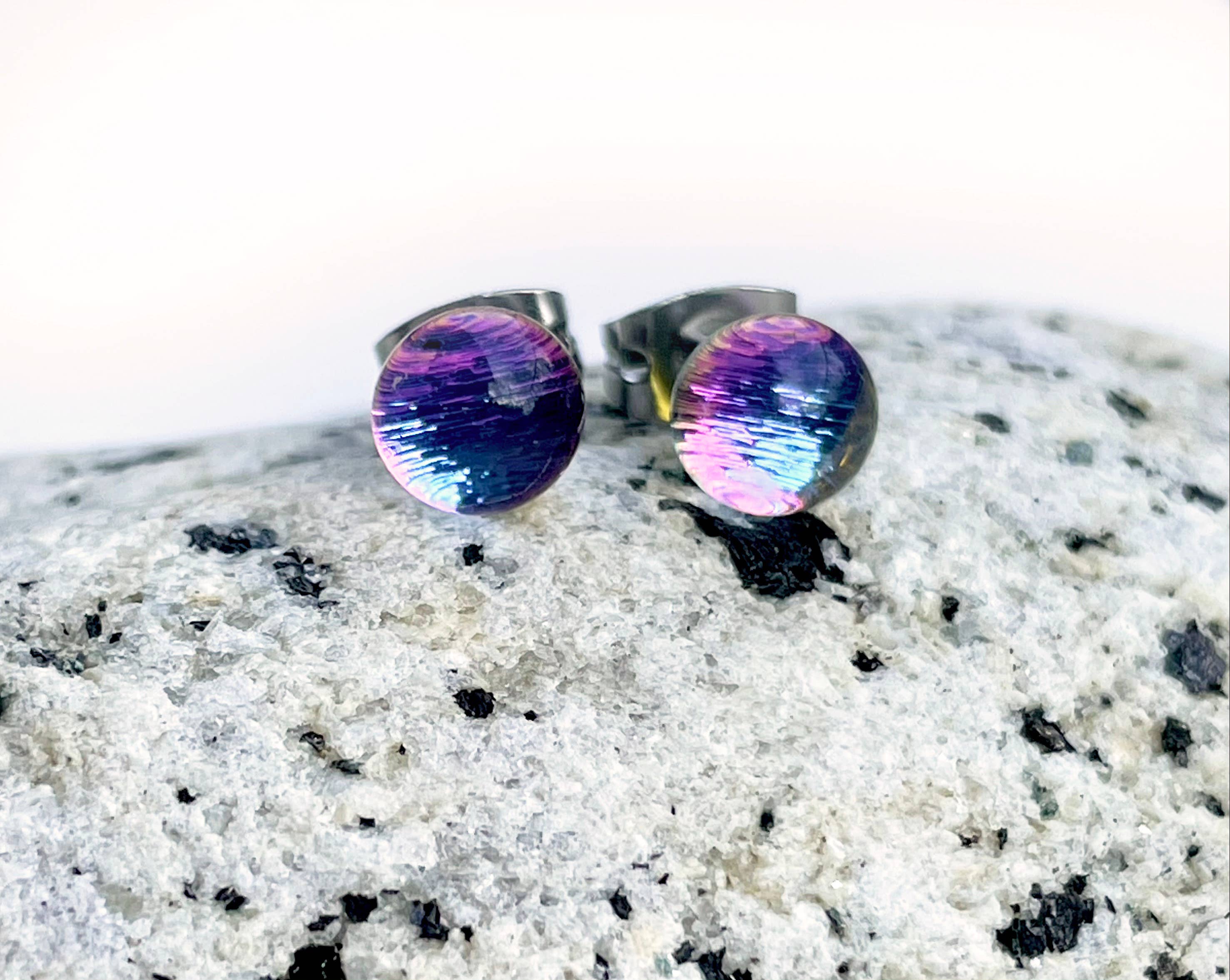 Flame Work Designs - Glass Jewelry - Wholesale Stud/Post Earrings - 12 Assorted Mini's collection 10% OFF2