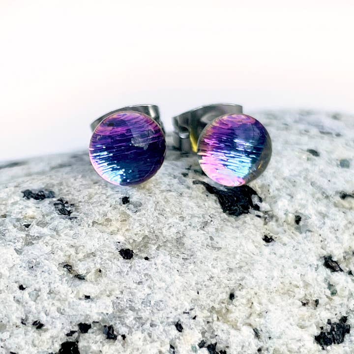 Flame Work Designs - Glass Jewelry - Wholesale Stud/Post Earrings - 12 Assorted Mini's collection 10% OFF2