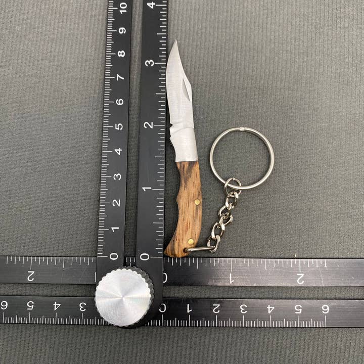 Mio Queena - Wholesale Pocket Knife/Holder - Wood & Acrylic Handle Foldable Stainless Steel Knife8