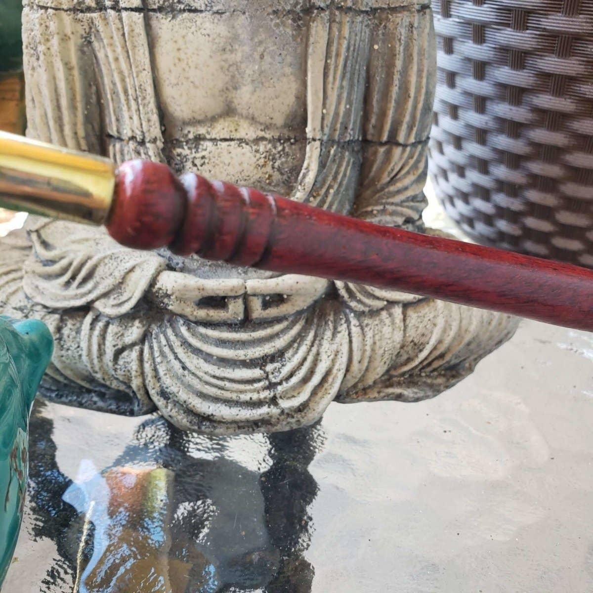 My Magic Place Shop - Wholesale Candle Snuffer - Wood and Brass Candle Snuffer Boho Decor  Vintage7