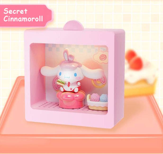 K-Wonderland - Wholesale Decorative Figurine - Sanrio Characters Light-Up Diorama Blind Box RestaurantTheme13