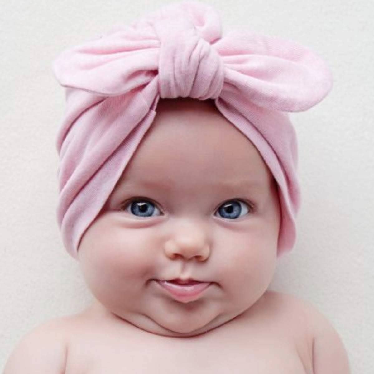 Woombie - Vendita all'ingrosso Cappello - Neonati - Cappelli a fiori in cotone e cappelli da baba, 5 colori11