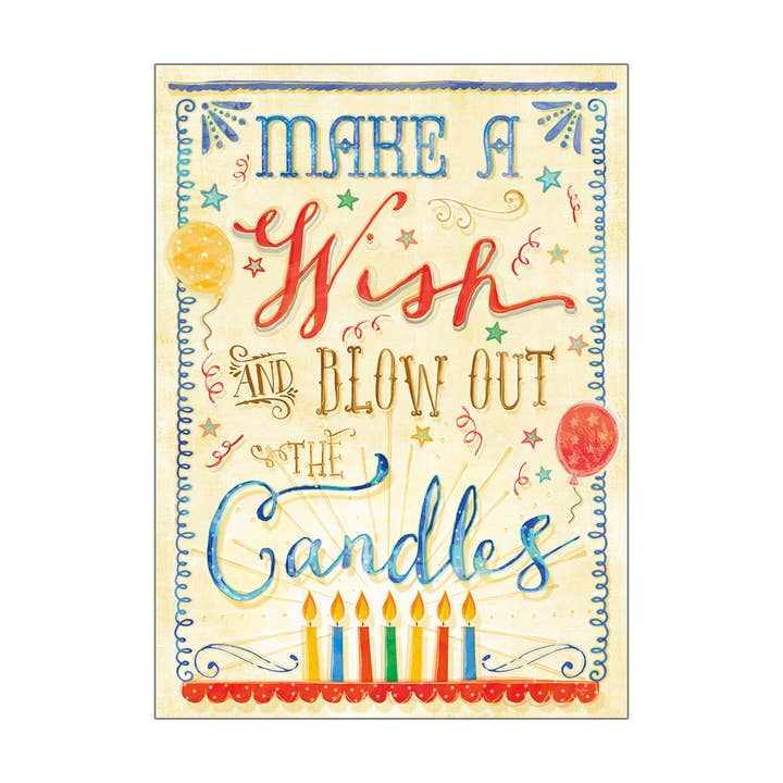 Make a Wish - Birthday Card for wholesale by Legacy