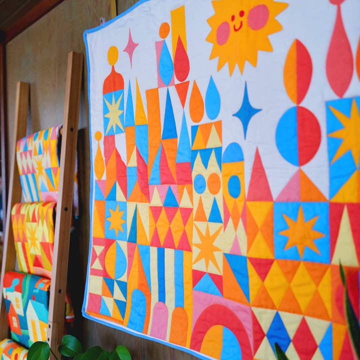 With Love by Kristy - Wholesale Craft Sewing Kit - Beginner Quilt Kit - Brighter Days Whole Cloth Quilt Kit3