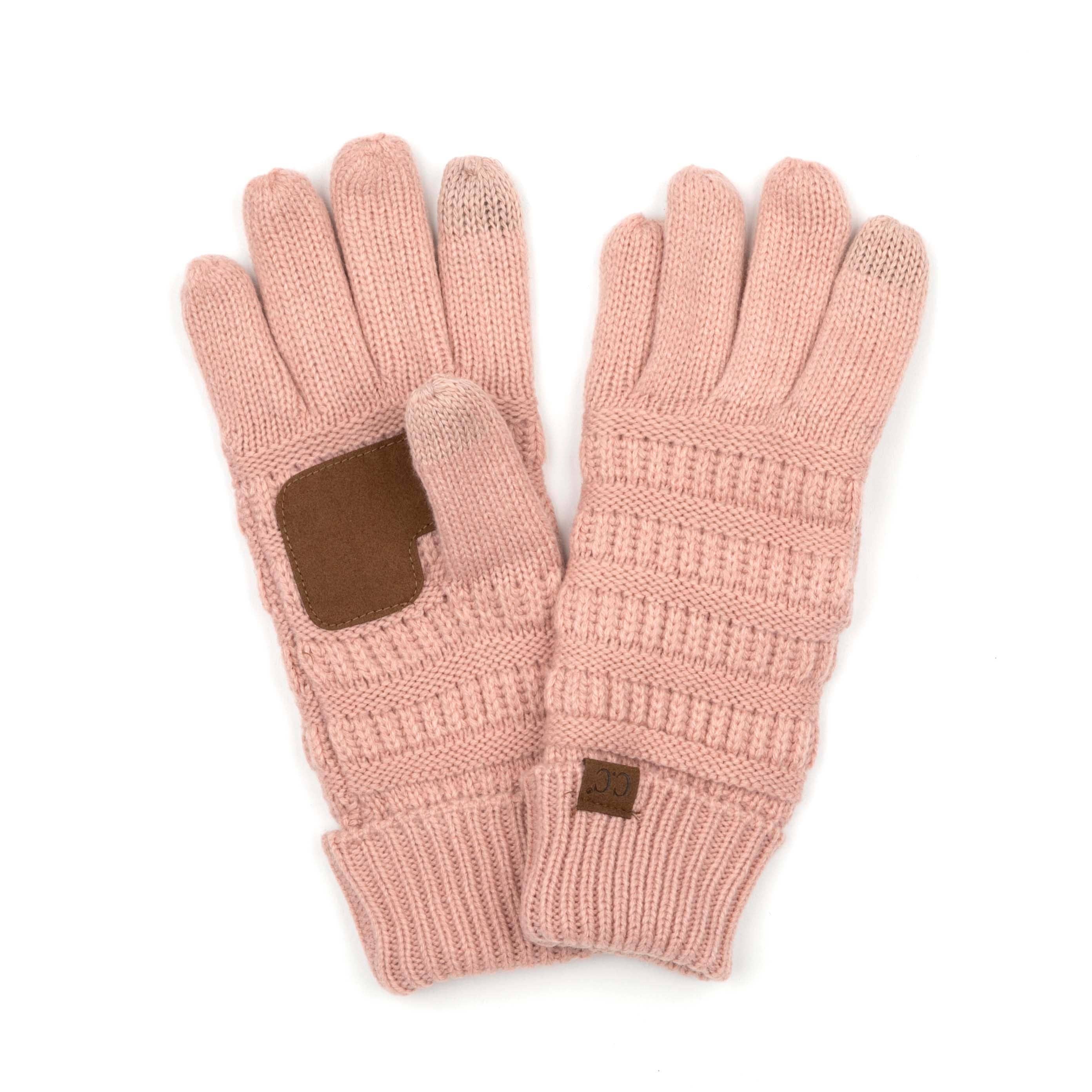 Truly Contagious - Wholesale Gloves - Women's - CC Fleece Lined Touchscreen Gloves ( G-25 )5