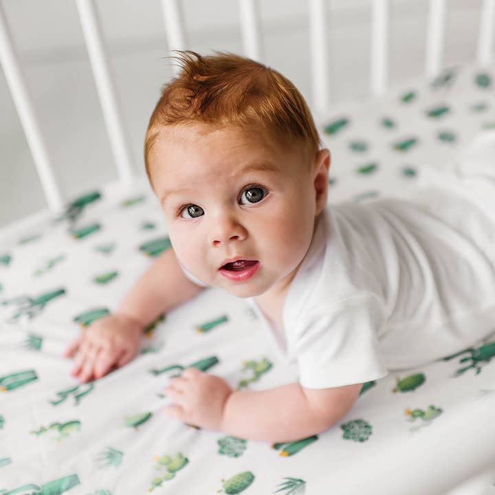 Pickle & Pumpkin - Wholesale Cot/Crib Sheets - Fitted Crib Sheets - Standard 100 by OEKO-TEX® Certified