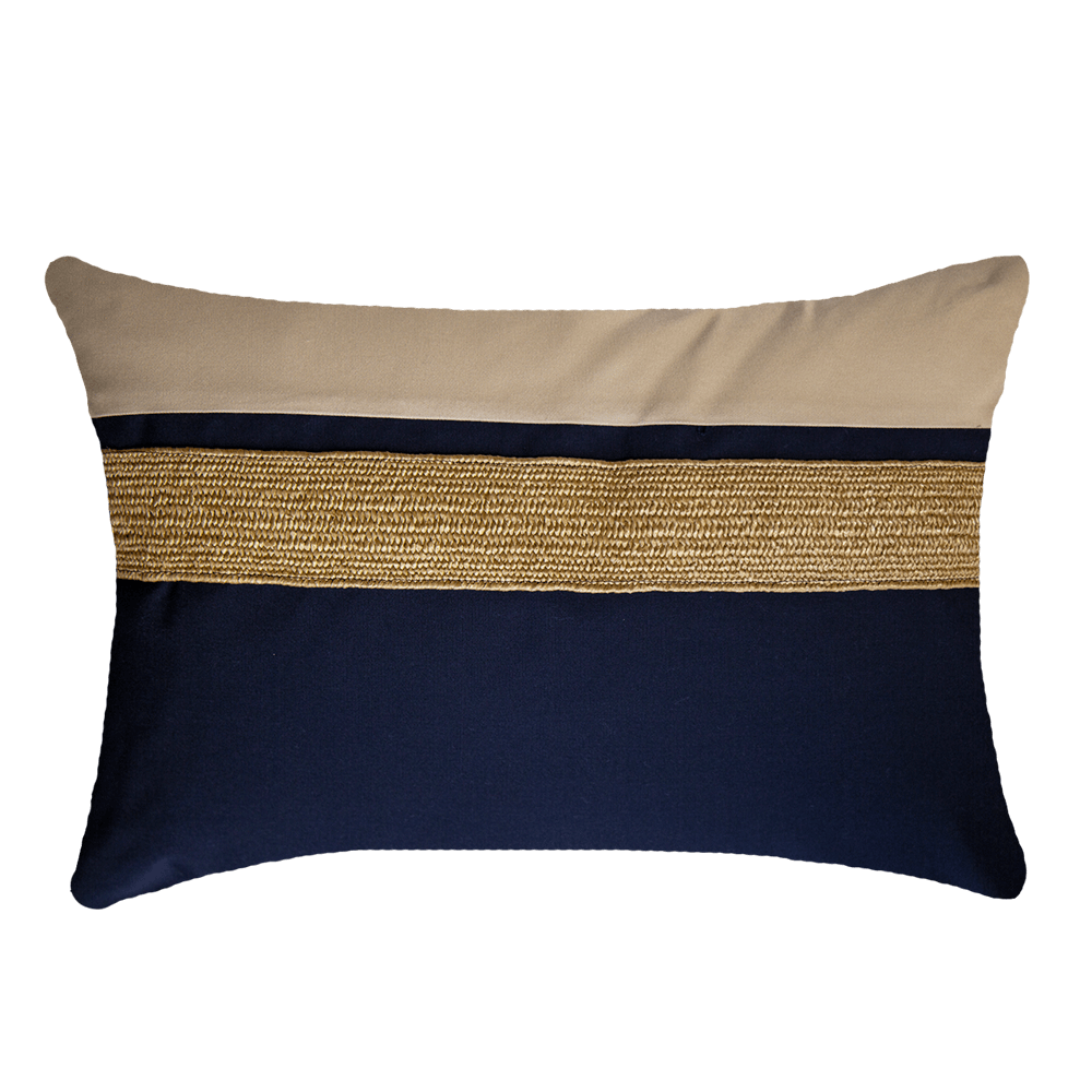 BHD HOME - Wholesale Lumbar pillow - Outdoor Nautical Juliet Gold Lumbar Cushion 35 x 53cm2