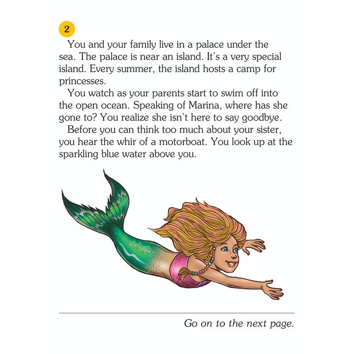 Choose Your Own Adventure - Wholesale Book - Kids - Mermaid Island, Children's Book