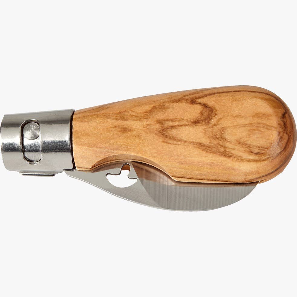 Allweneedis group LTD – Engroshandel Lommekniv/holder – Svampekniv i oliventræ1