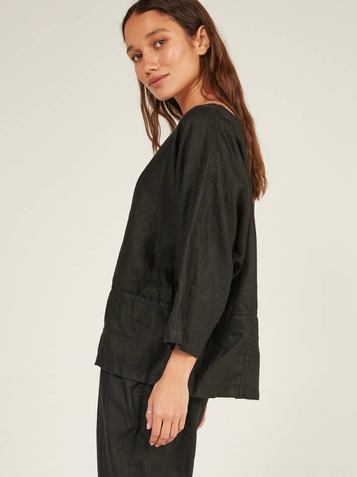 Primness – wholesale T-shirt – women's – CHICHI TOP - NOIR2