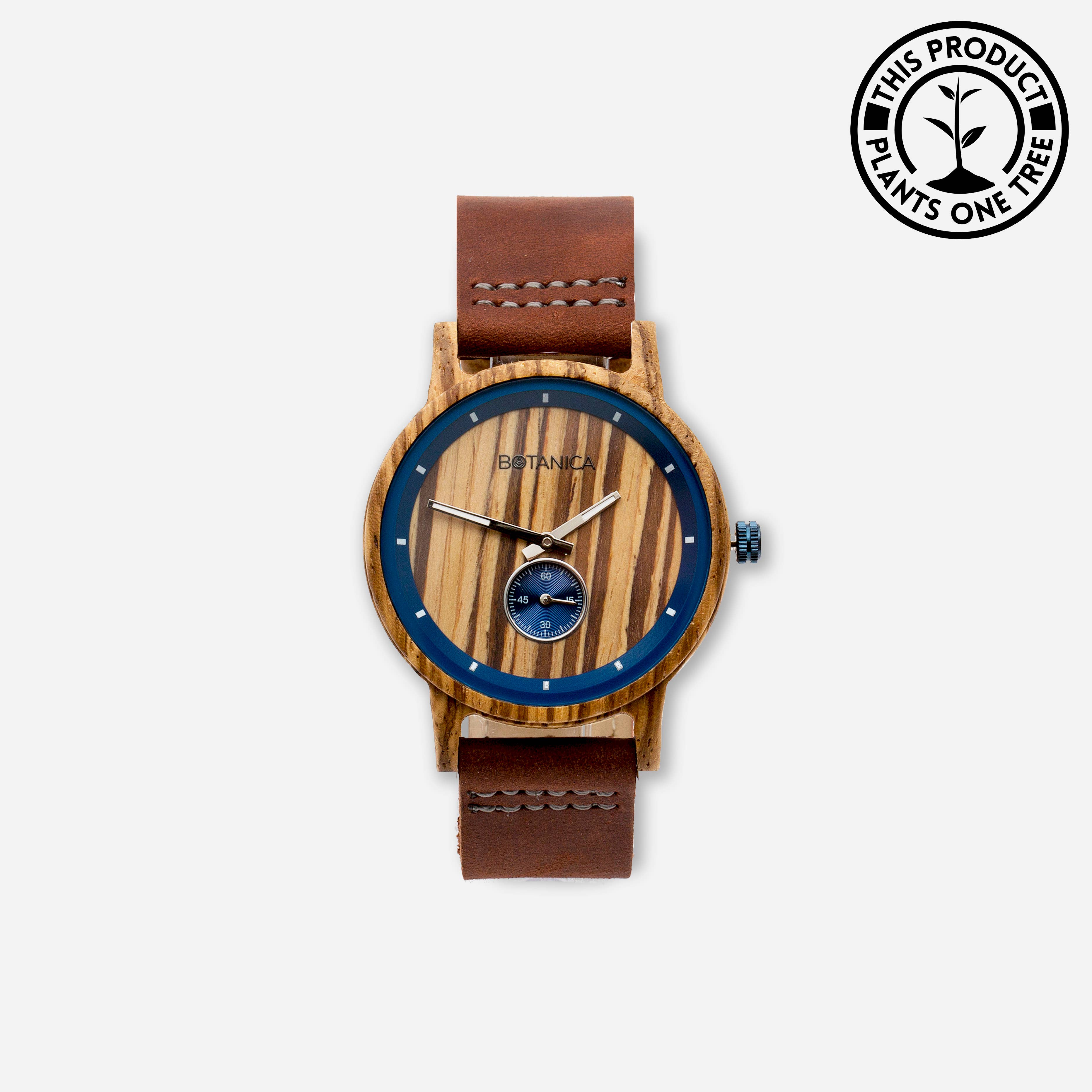 Bear Essentials - Wholesale Wrist Watch - Men's - Wooden Watch | Sycamore | 42mm Edition | Botanica Watches3