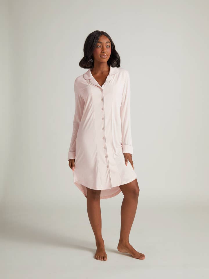 Faceplant Bamboo Boyfriend Nightshirt for wholesale by Faceplant Dreams