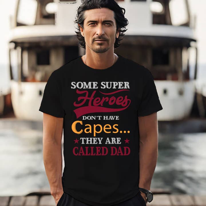 Camiseta dos Super Heróis Chamados Pai para o Dia dos Paios por atacado de Emogifts