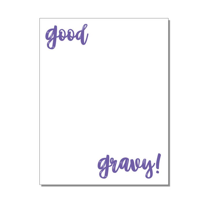 The Mad Padder - Wholesale Notepad - Southern Sass Notepad - Good Gravy - Fun Notes - Scratchpad0