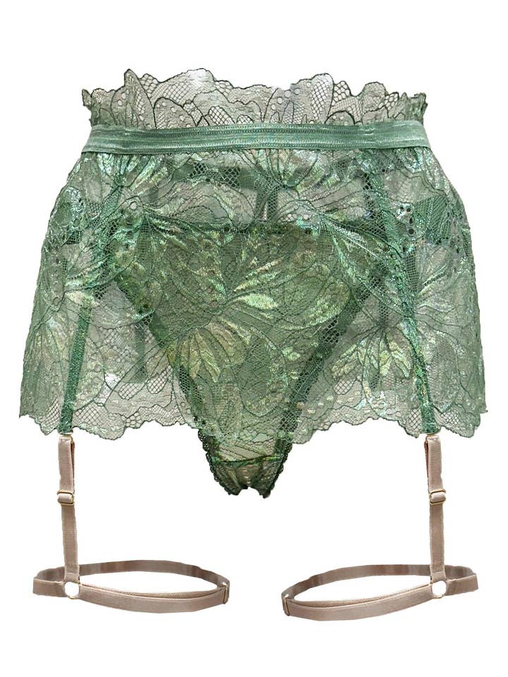 Psyche Garter Skelt voor wholesale door Carol Coelho Intimates