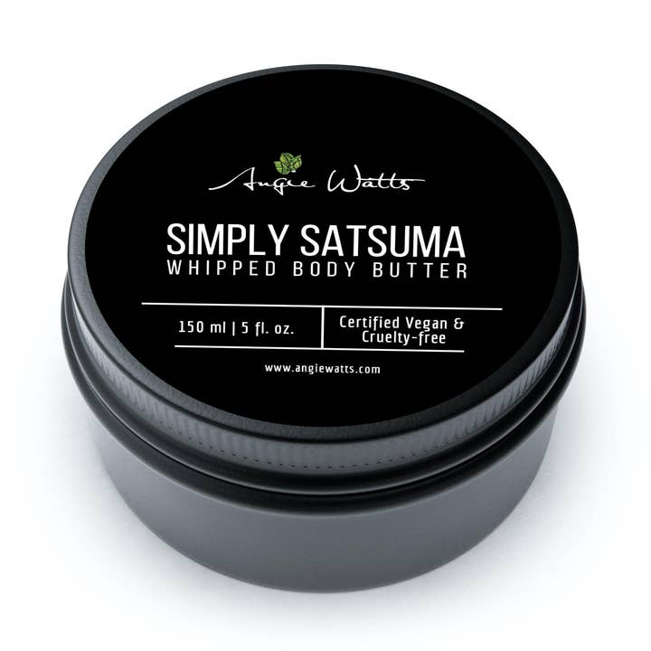 Simply Satsuma All Natural Whipped Body Butter, 5oz for wholesale by ANGIE WATTS™