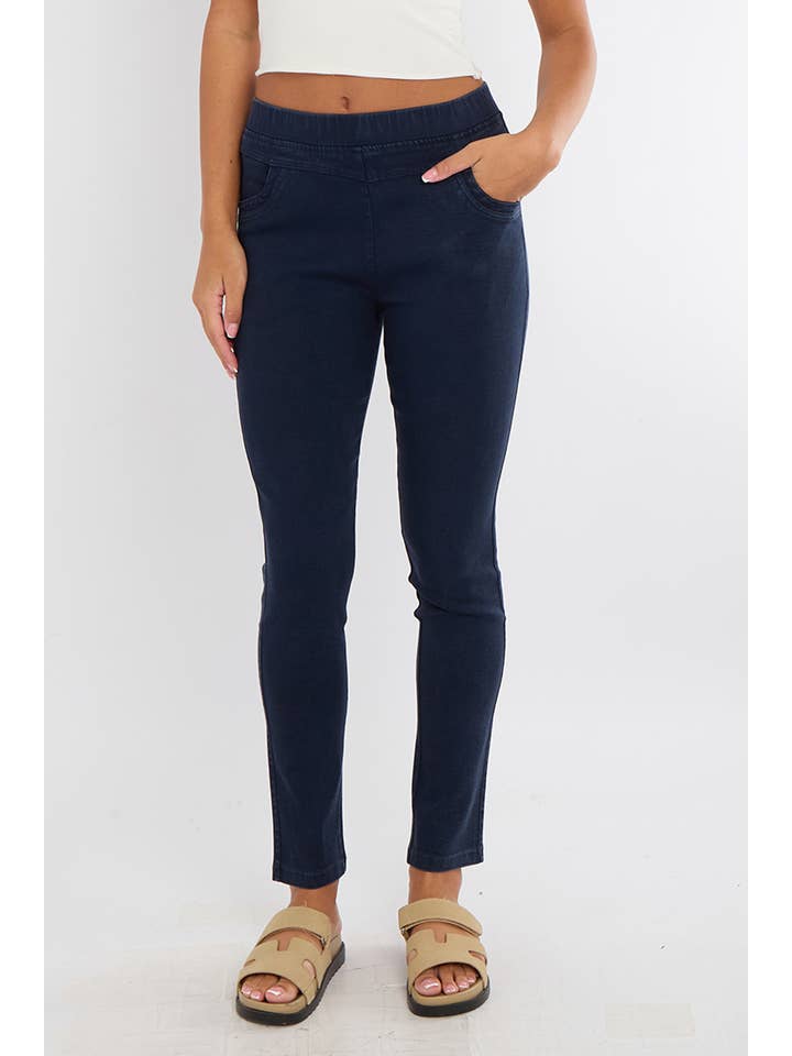 Superbia - Wholesale Pants - Women's - High Waist 4 way Pull-on Stretch Stone Wash Magic Jeggings14