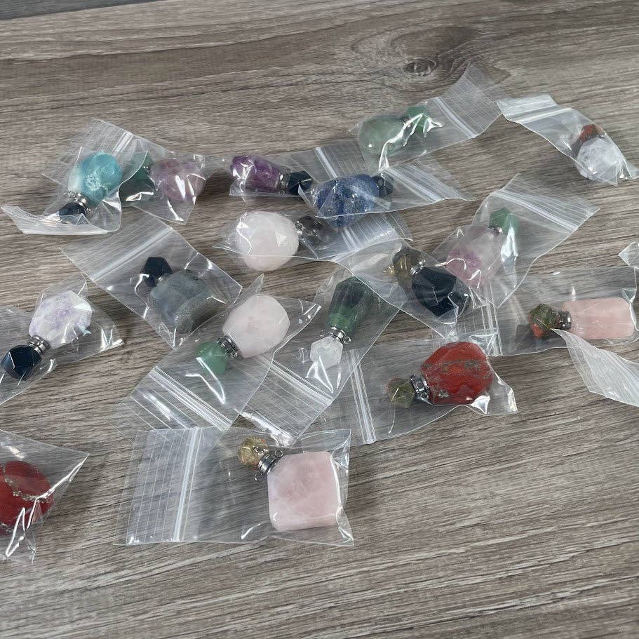 Keystone Crystals - Wholesale Atomizer Bottle - Assorted Gemstone Perfume Bottles – Crystal Aromatherapy5