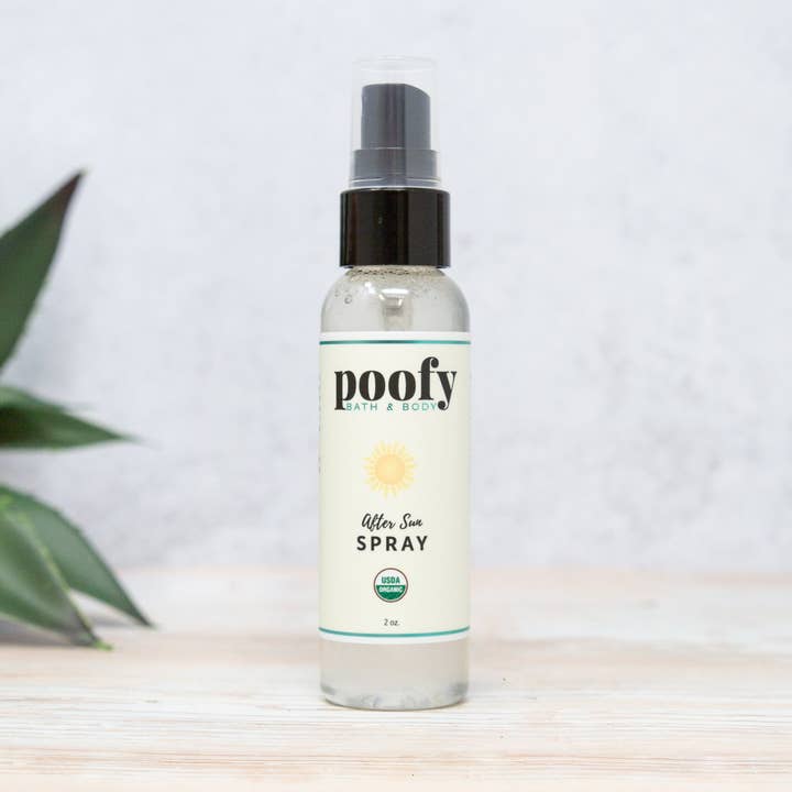 After Sun Spray Organic for wholesale by Poofy Organics