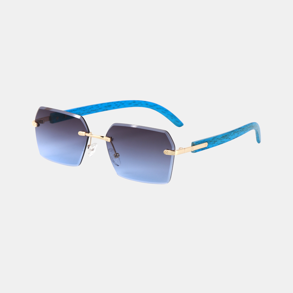 Antigone - Wholesale Sunglasses – Women's - Sam Sunglasses - Blue Brown Tort0