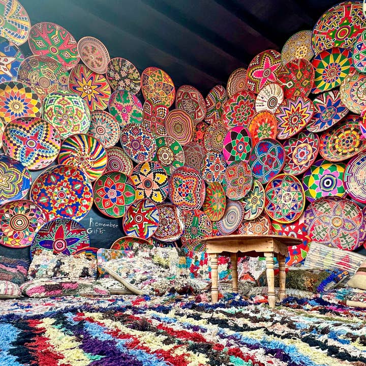 SOUK in the CITY - Wholesale Decorative plate/dish/bowl - Berber PLATES XL20