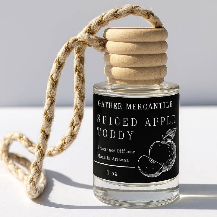 Spiced Apple Toddy Car & Small Space Diffuser for wholesale by Gather Mercantile
