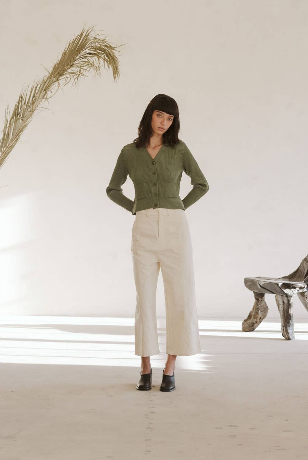 All Row - Vente Cardigan – femme - Cardigan The Noor | Cardigan boutonné à col en V13